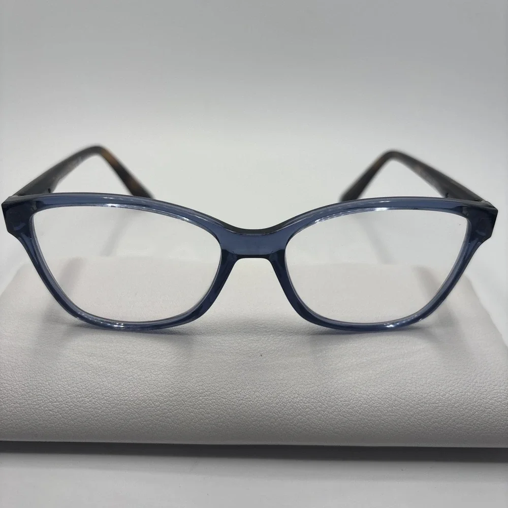 VOGUE VO 2998 2762 BLUE HAVANA CLEAR AUTHENTIC FRAMES EYEGLASSES 54-16-140 #405